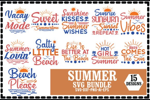 Summer Free SVG Bundle
