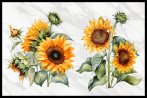 Sunflower Sublimation Designs Bundle PNG