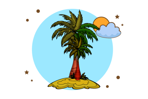 Tree Palm Botany Collection Sun Cloud